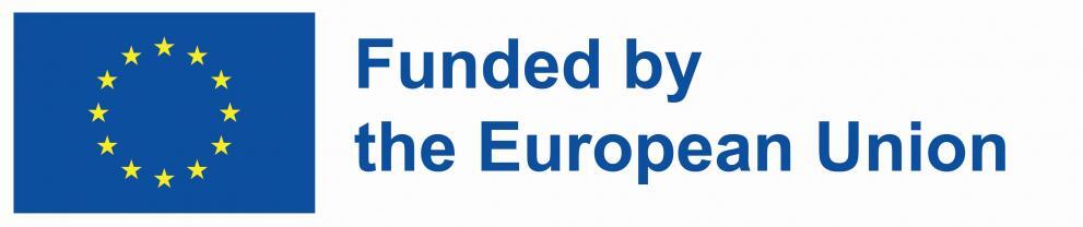 Logo of the European Union reading 'Funded by the European Union'